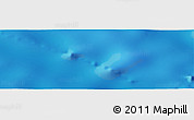 Physical Panoramic Map of the area around 1° 13' 33" N, 58° 43' 30" E