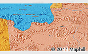 Political 3D Map of Yepi Village