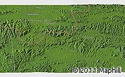 Satellite 3D Map of Yepi Village