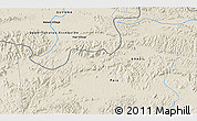 Shaded Relief 3D Map of Yepi Village
