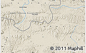 Shaded Relief Map of Yepi Village