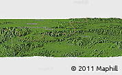 Satellite Panoramic Map of Yepi Village