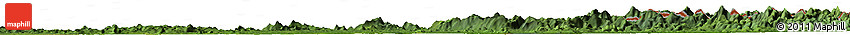 Satellite Horizon Map of the Area around 1° 13' 33" N, 59° 25' 29" W