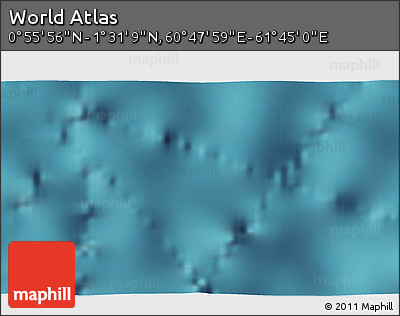 Satellite 3D Map of the Area around 1° 13' 33" N, 61° 16' 29" E