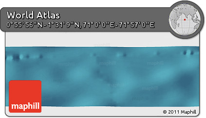 Satellite Panoramic Map of the Area around 1° 13' 33" N, 71° 28' 29" E