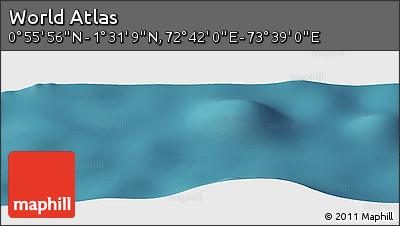 Satellite Panoramic Map of the Area around 1° 13' 33" N, 73° 10' 30" E