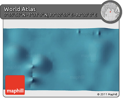Satellite 3D Map of the Area around 1° 13' 33" N, 74° 1' 30" E