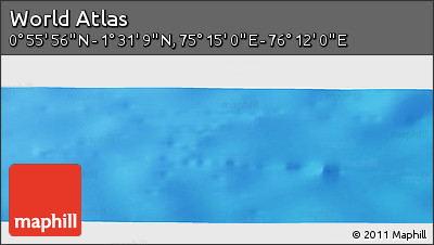 Physical Panoramic Map of the Area around 1° 13' 33" N, 75° 43' 29" E