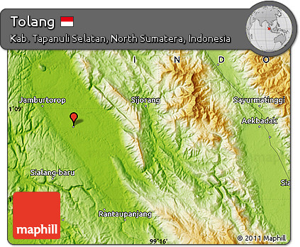 Physical Map of Tolang