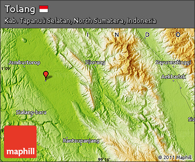 Physical Map of Tolang