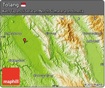 Physical Map of Tolang