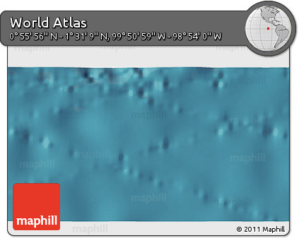 Satellite 3D Map of the Area around 1° 13' 33" N, 99° 22' 30" W
