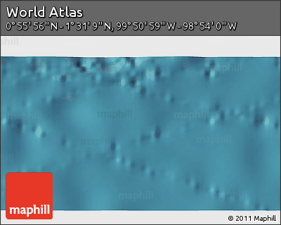 Satellite 3D Map of the Area around 1° 13' 33" N, 99° 22' 30" W