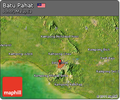 Satellite Map of Batu Pahat