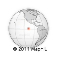 Outline Map of the Area around 1° 45' 3" N, 107° 1' 30" W, rectangular outline