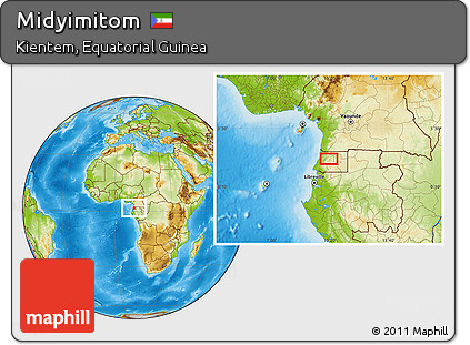 Physical Location Map of Midyimitom