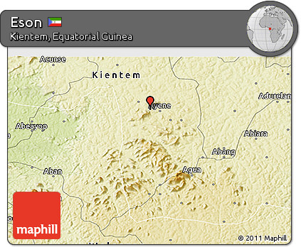 Physical 3D Map of Eson