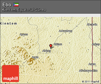 Physical 3D Map of Ebo
