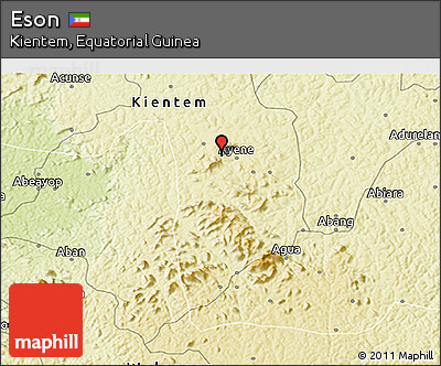 Physical 3D Map of Eson