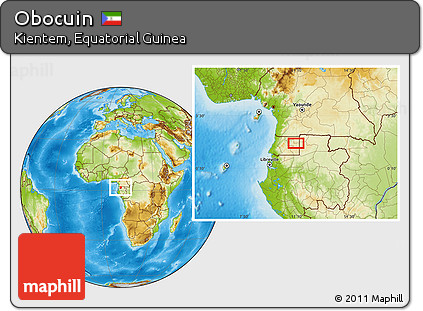 Physical Location Map of Obocuin