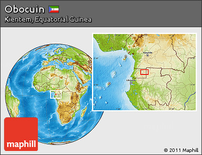 Physical Location Map of Obocuin
