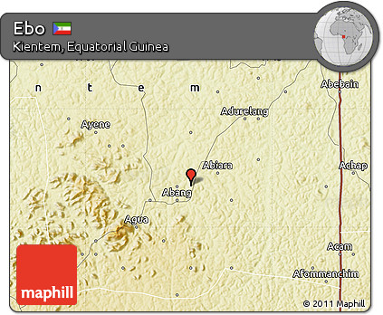 Physical Map of Ebo