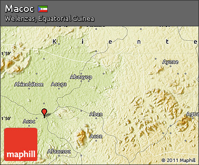 Physical Map of Macoc