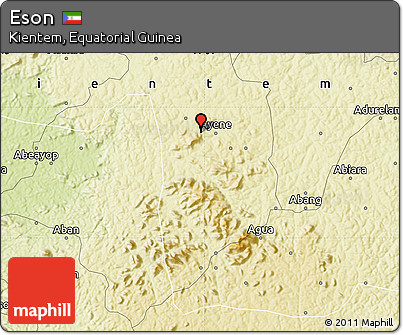 Physical Map of Eson