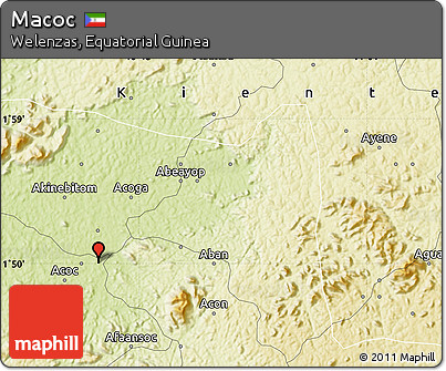 Physical Map of Macoc