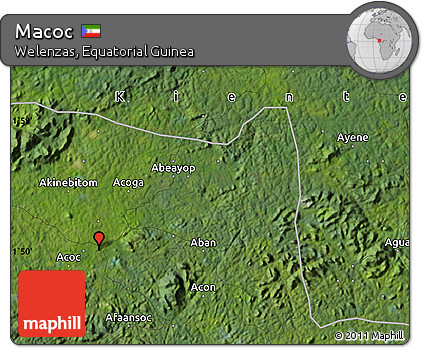 Satellite Map of Macoc