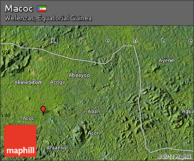 Satellite Map of Macoc