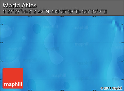 Political Map of the Area around 1° 45' 3" N, 136° 4' 29" E