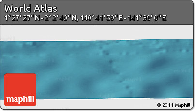 Satellite Panoramic Map of the Area around 1° 45' 3" N, 141° 10' 30" E