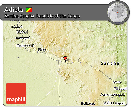 Physical 3D Map of Adiala