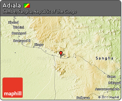 Physical 3D Map of Adiala
