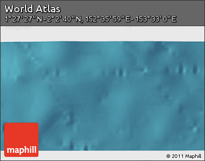 Satellite 3D Map of the Area around 1° 45' 3" N, 153° 4' 29" E