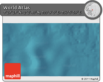 Satellite 3D Map of the Area around 1° 45' 3" N, 155° 37' 30" E