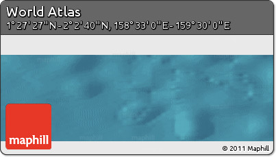Satellite Panoramic Map of the Area around 1° 45' 3" N, 159° 1' 30" E