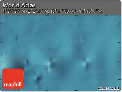 Satellite Map of the Area around 1° 45' 3" N, 15° 13' 29" W
