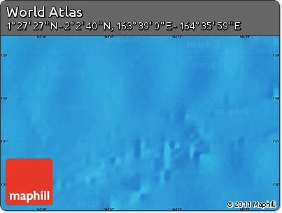 Physical Map of the Area around 1° 45' 3" N, 164° 7' 30" E