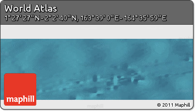 Satellite Panoramic Map of the Area around 1° 45' 3" N, 164° 7' 30" E