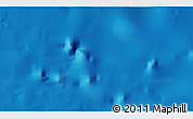 Shaded Relief 3D Map of the area around 1° 45' 3" N, 168° 13' 29" W