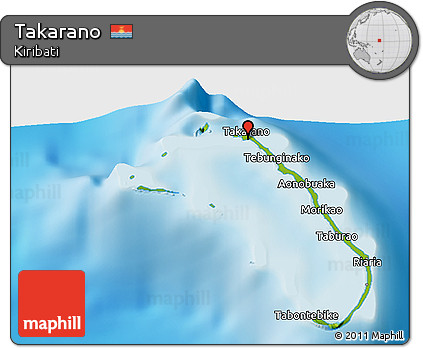 Physical 3D Map of Takarano