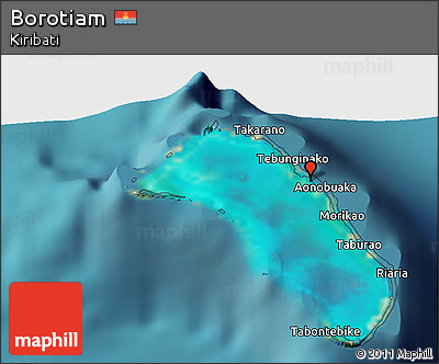 Satellite 3D Map of Borotiam
