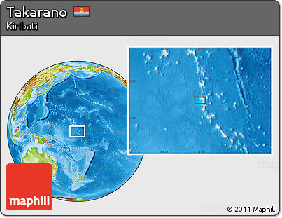 Physical Location Map of Takarano