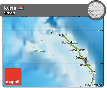 Physical Map of Kuria