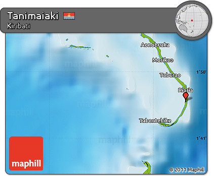 Physical Map of Tanimaiaki