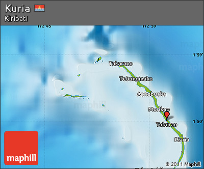 Physical Map of Kuria