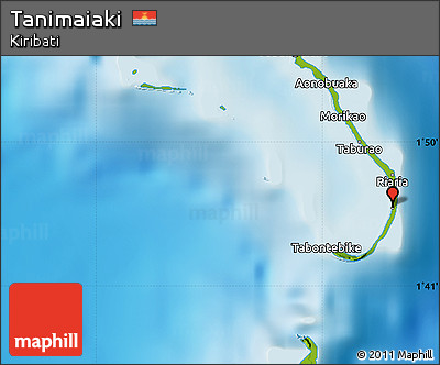 Physical Map of Tanimaiaki