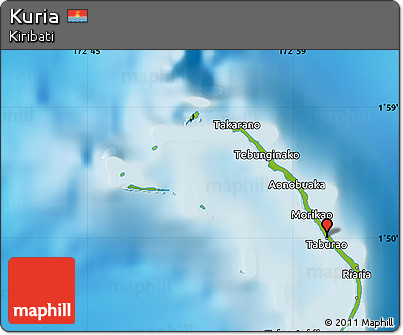 Physical Map of Kuria